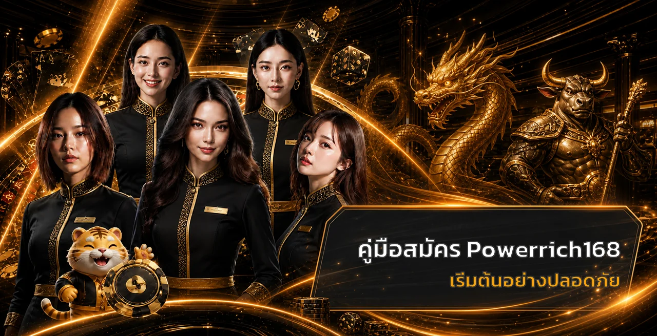 Powerrich168 สมัครอย่างไร ตั้งบัญชีให้ปลอดภัย